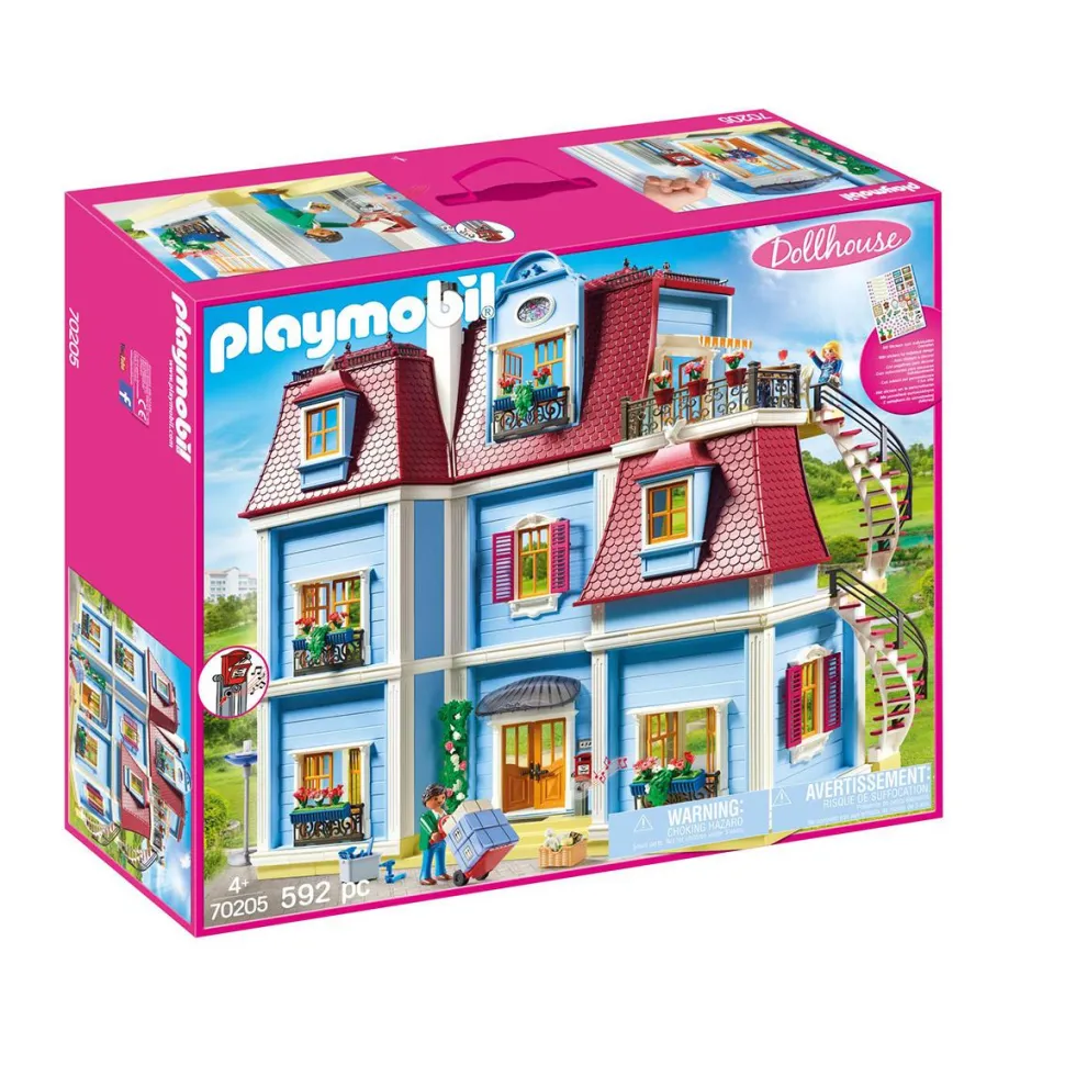 Grande maison traditionnelle Playmobil Dollhouse 70205