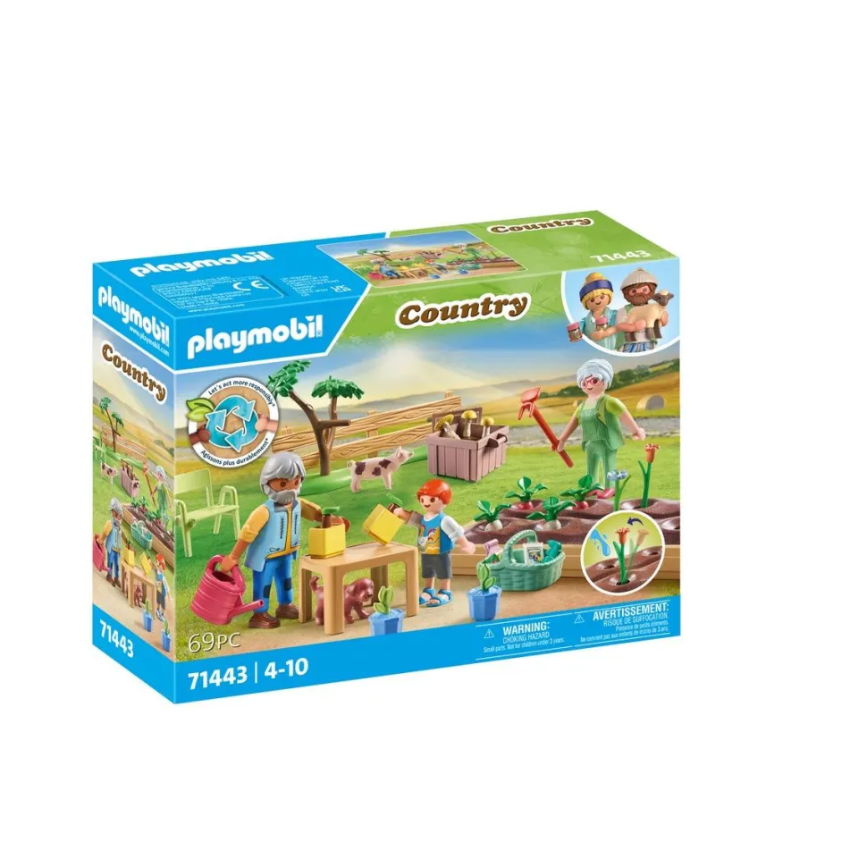 Grands-parents et potager - Playmobil Country 71443