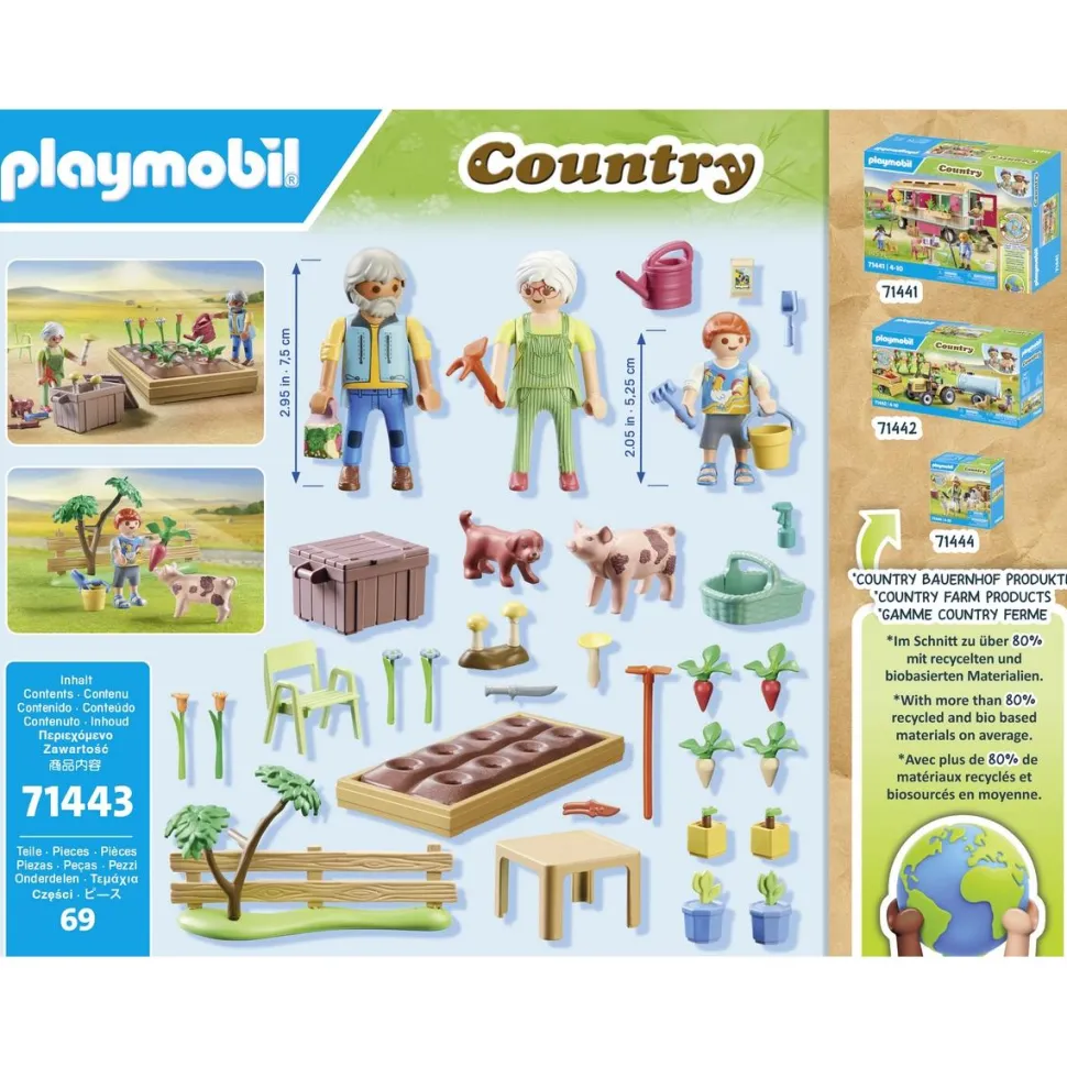 Grands-parents et potager - Playmobil Country 71443
