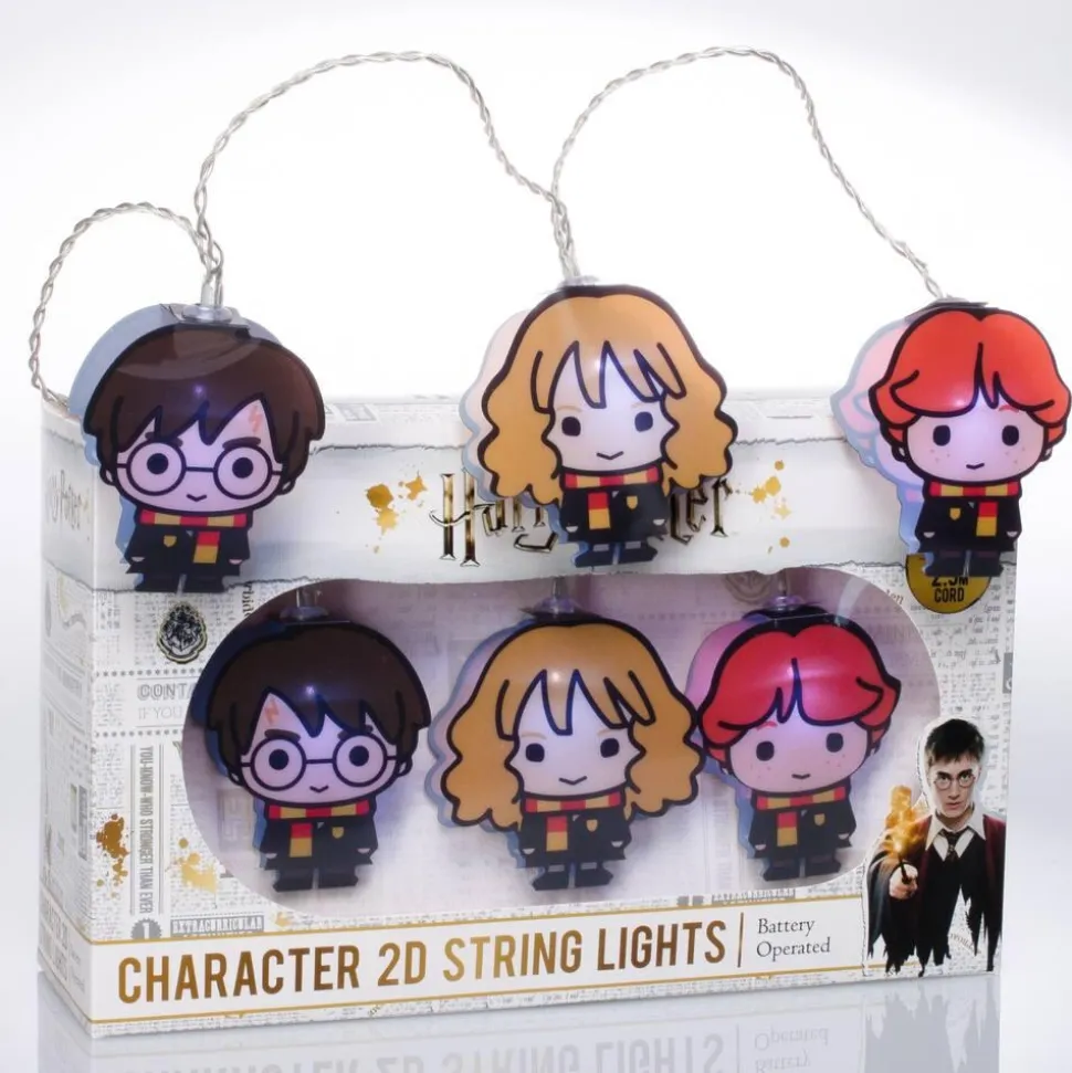 Guirlande Lumineuse Harry Potter Personnages 2d Leds 2.5 Mètres À Piles