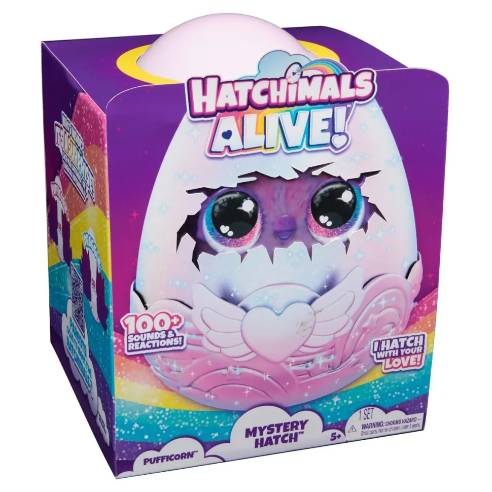 Hatchimals Alive eclosion Pufficorn
