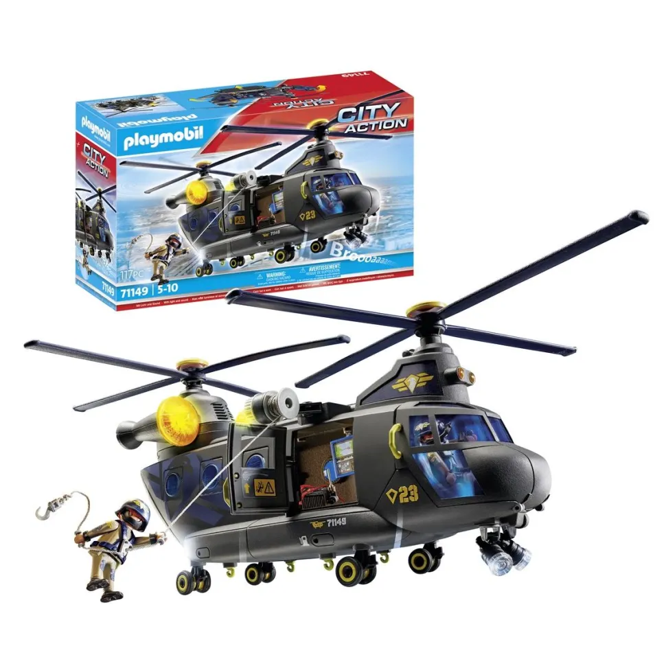 Hélicoptère des Forces spéciales Playmobil City Action 71149