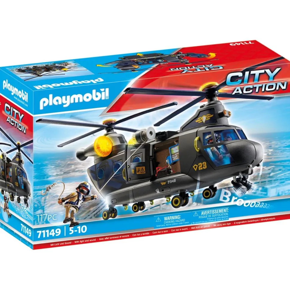 Hélicoptère des Forces spéciales Playmobil City Action 71149