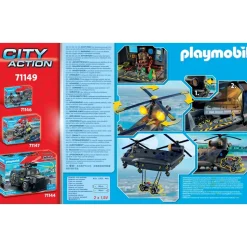 Hélicoptère des Forces spéciales Playmobil City Action 71149