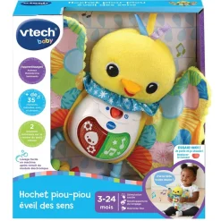 Hochet piou-piou éveil des sens