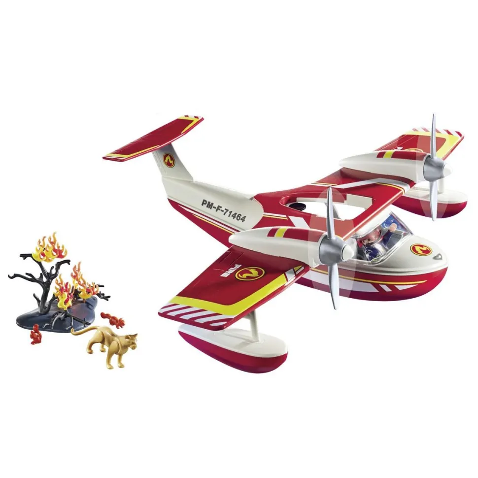 Hydravion avec pompier Playmobil Action heroes 71463