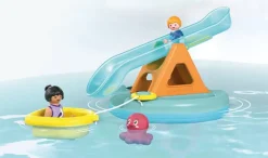 Ilot avec toboggan aquatique Playmobil Junio Aqua 71687