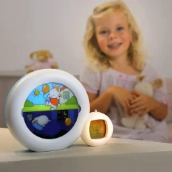 Indicateur De Réveil Kid'sleep Moon Blanc - Aide