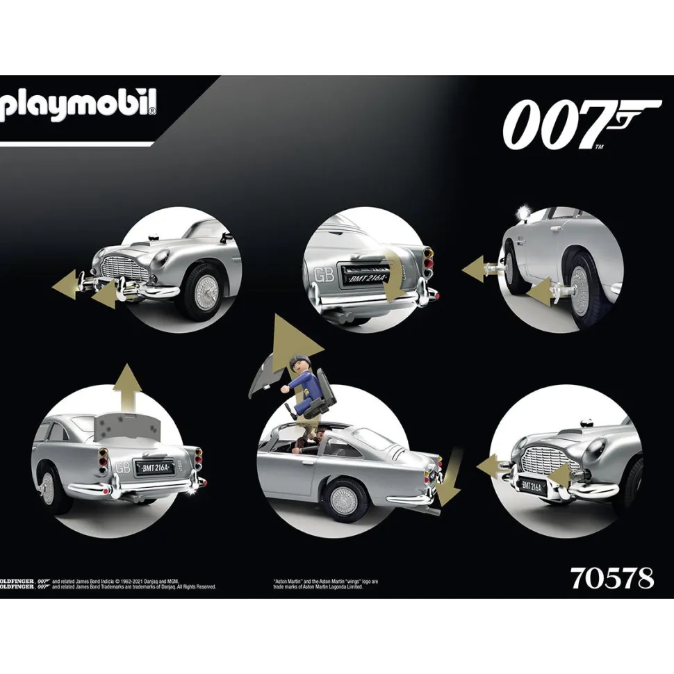James Bond Aston Martin DB5 - Goldfinger Playmobil 70578