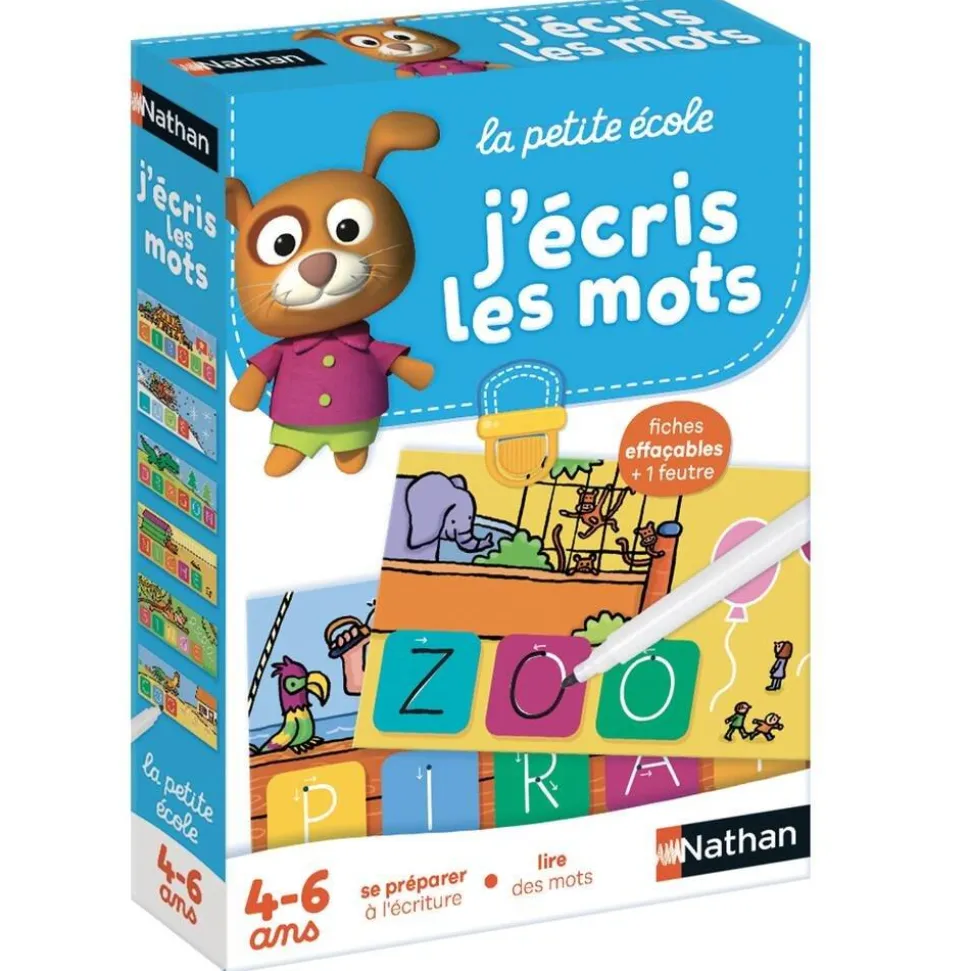 J'écris les mots