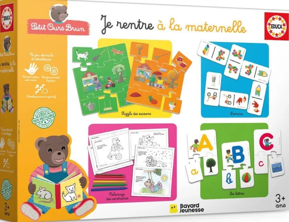 Je rentre à la maternelle avec Petit Ours Brun