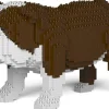 Jecka - Blocs De Construction, Chien Bulldog Anglais Marron