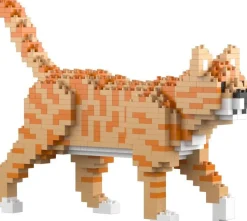 Jecka blocs de construction Mini chat roux