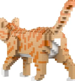 Jecka blocs de construction Mini chat roux