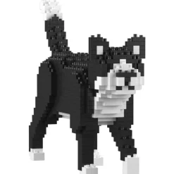 Jecka blocs de construction Mini chat Tuxedo