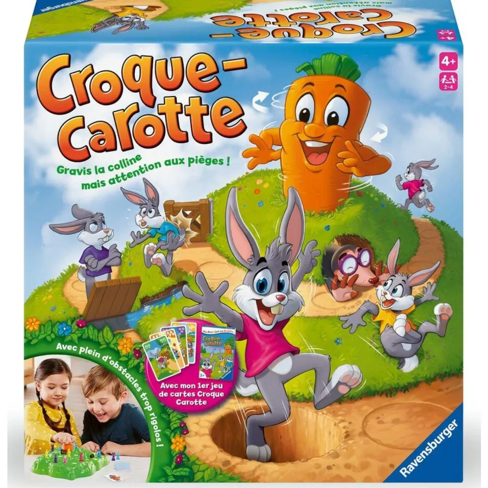 Jeu Croque Carotte + jeu de cartes