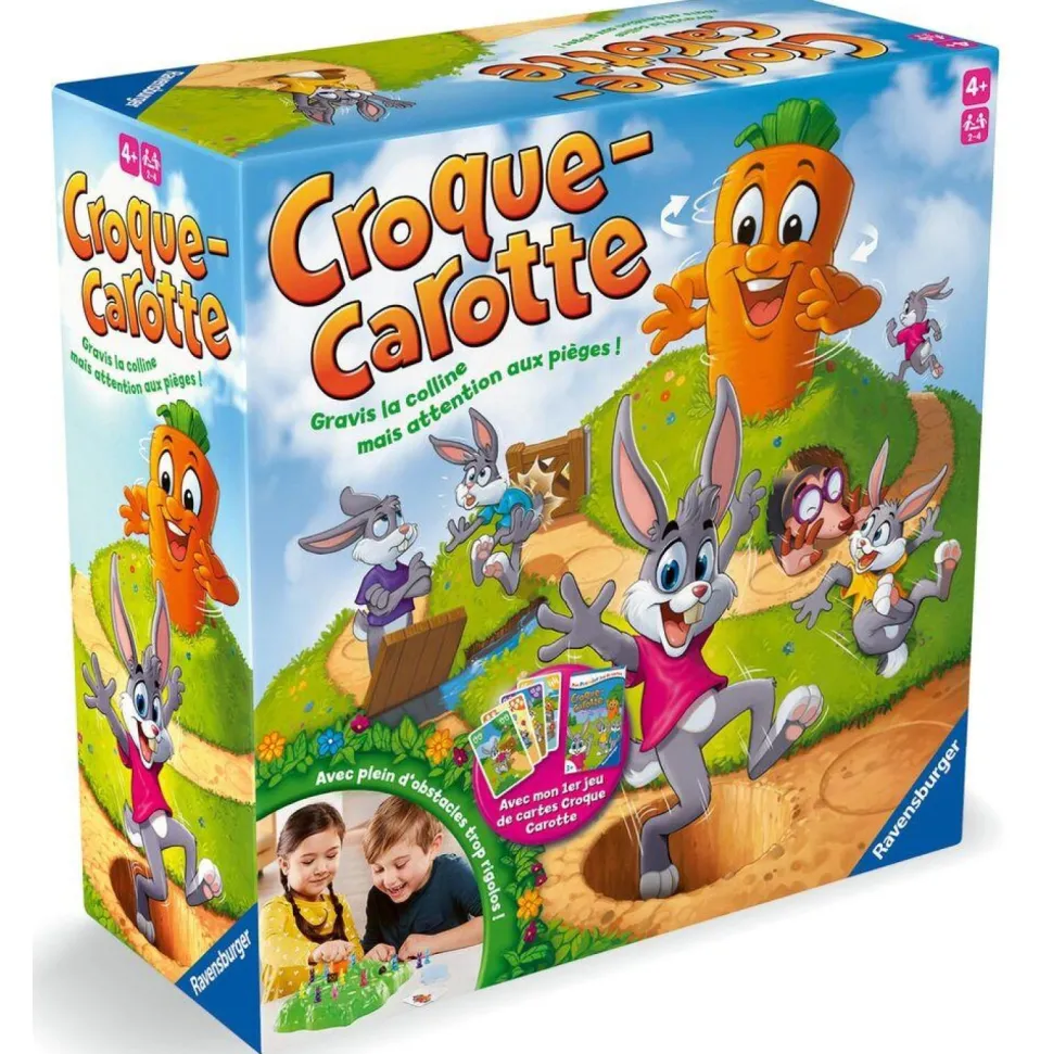 Jeu Croque Carotte + jeu de cartes