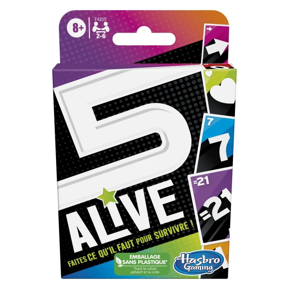 jeu de cartes 5 Alive