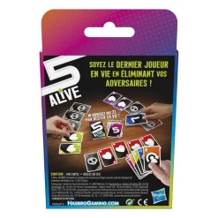 jeu de cartes 5 Alive