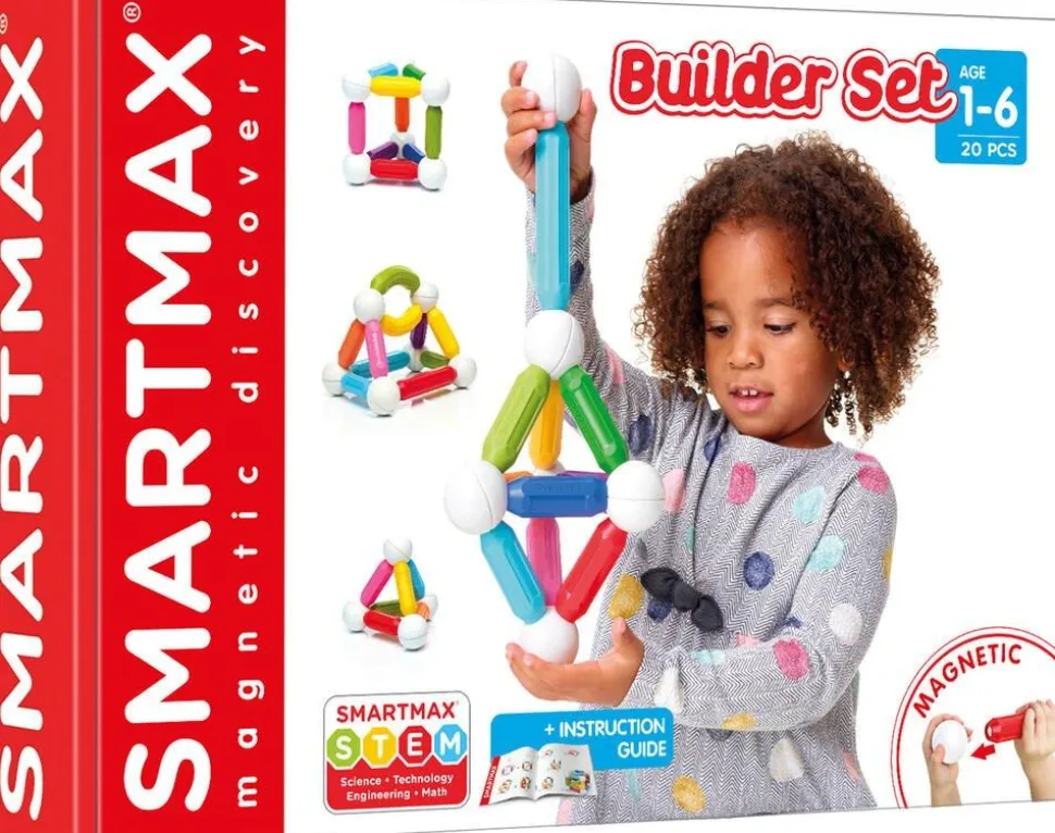 Jeu De Construction Smartmax - Kit De 20 Pièces