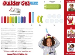 Jeu De Construction Smartmax - Kit De 20 Pièces