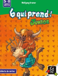 Jeu De Société 6 Qui Prend Junior De Gigamic