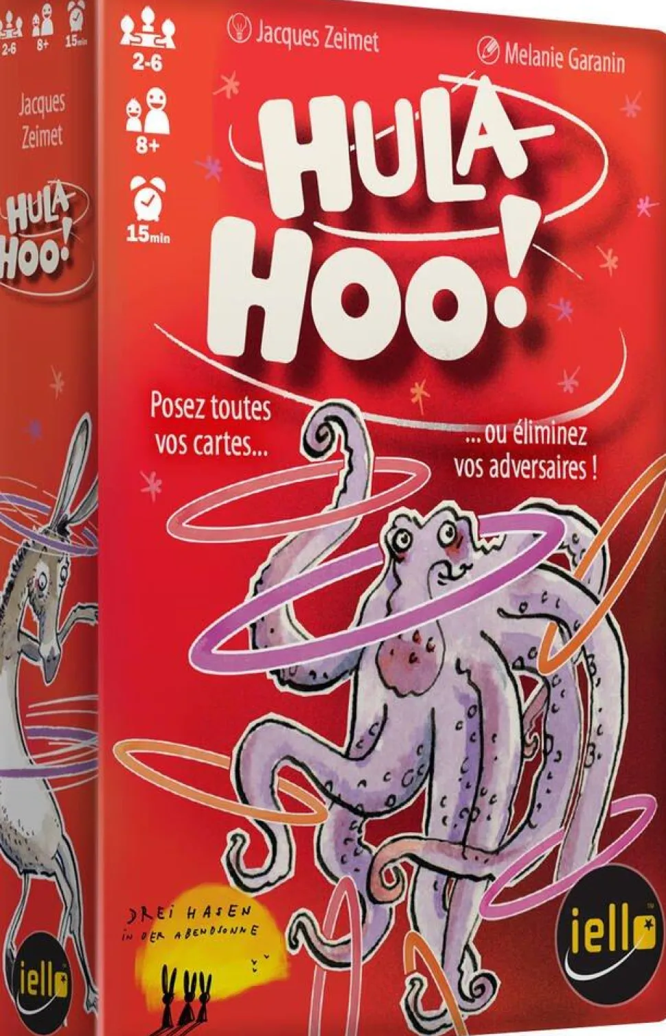 Jeu De Société Hula Hoo, 8 Ans Et Plus, Marque Iello