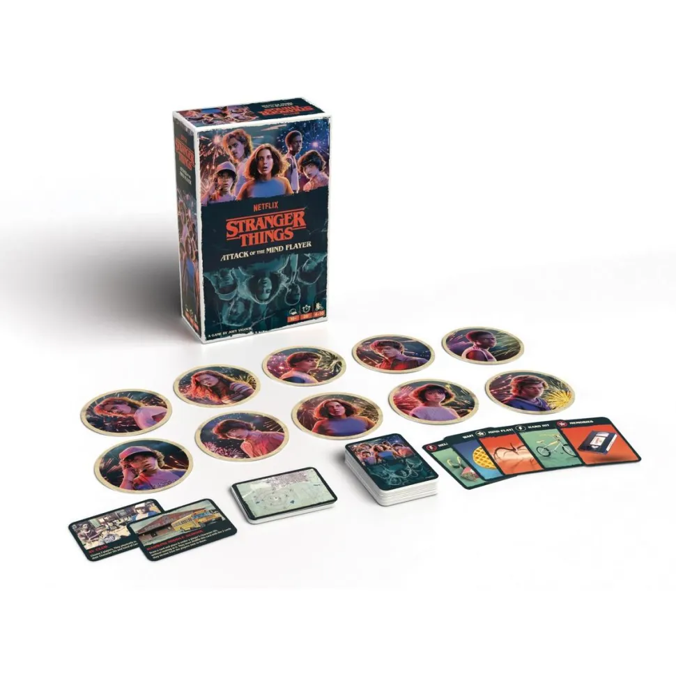Jeu de société Stranger Things : l'attaque du Flagelleur mental