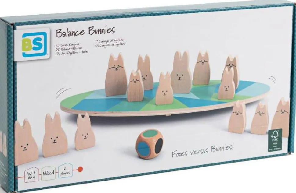 Jeu d'équilibre lapins - Balance bunny