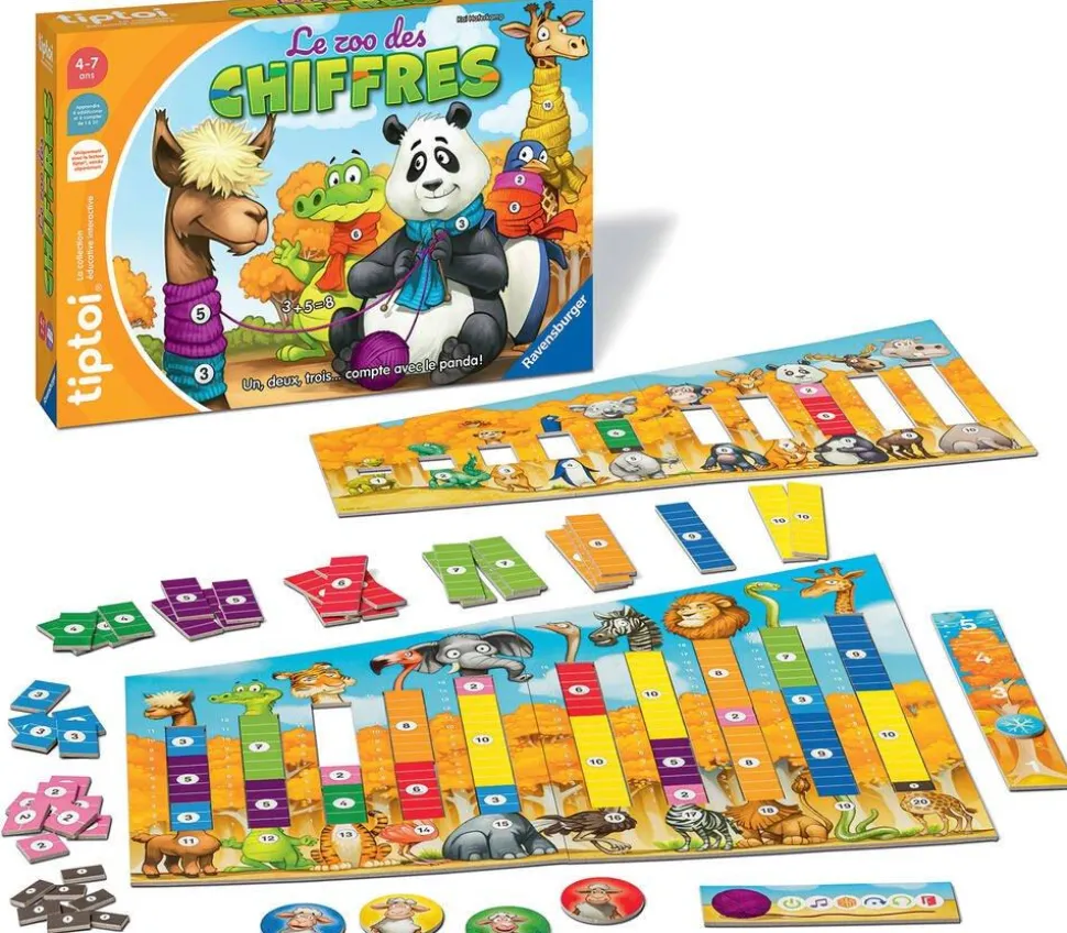 Jeu éducatifs Tip Toi - Le zoo des chiffres