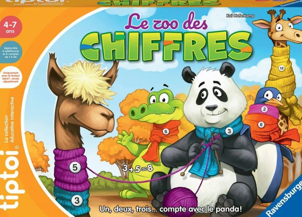 Jeu éducatifs Tip Toi - Le zoo des chiffres