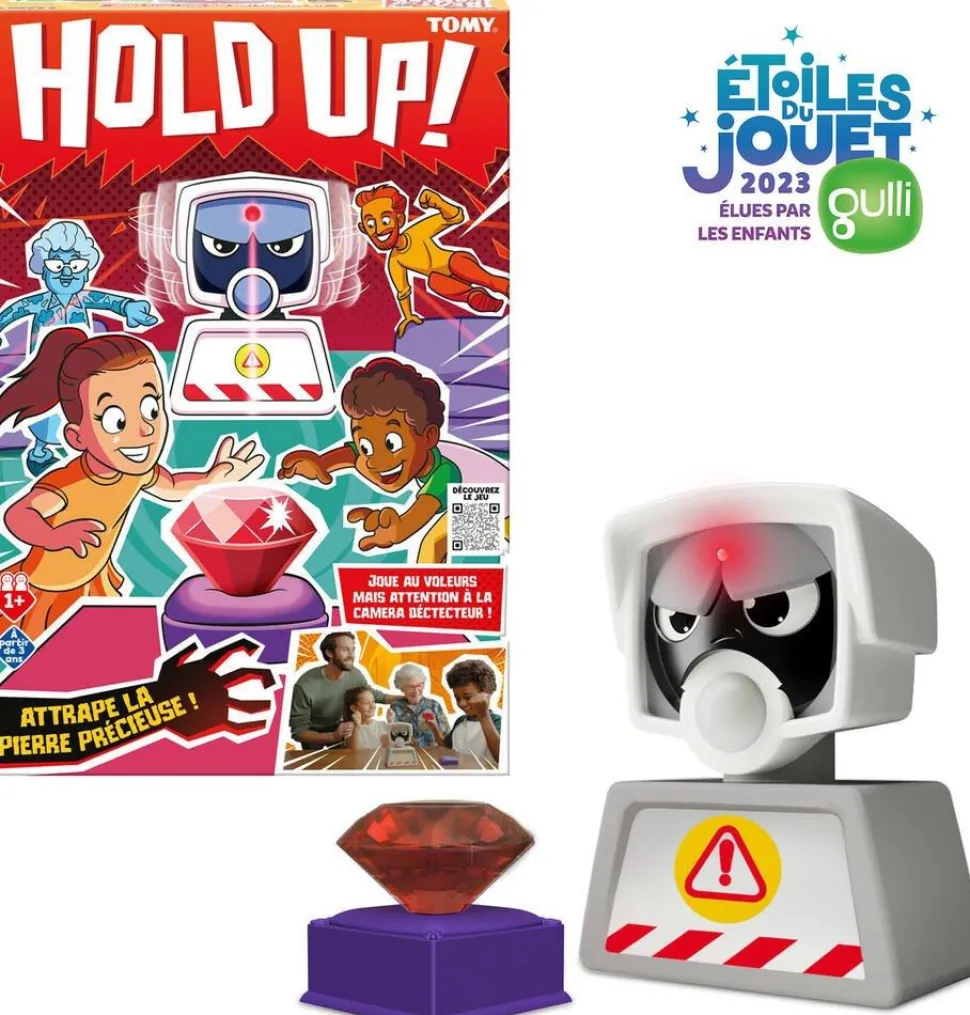 Jeu Hold Up - Capturez La Pierre Précieuse En Évitant Le Détecteur De Mouvement
