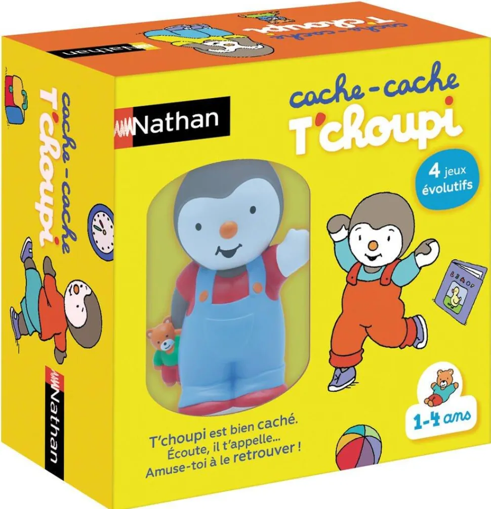 Jeu Nathan Tchoupi - Cache-cache 12 Mois
