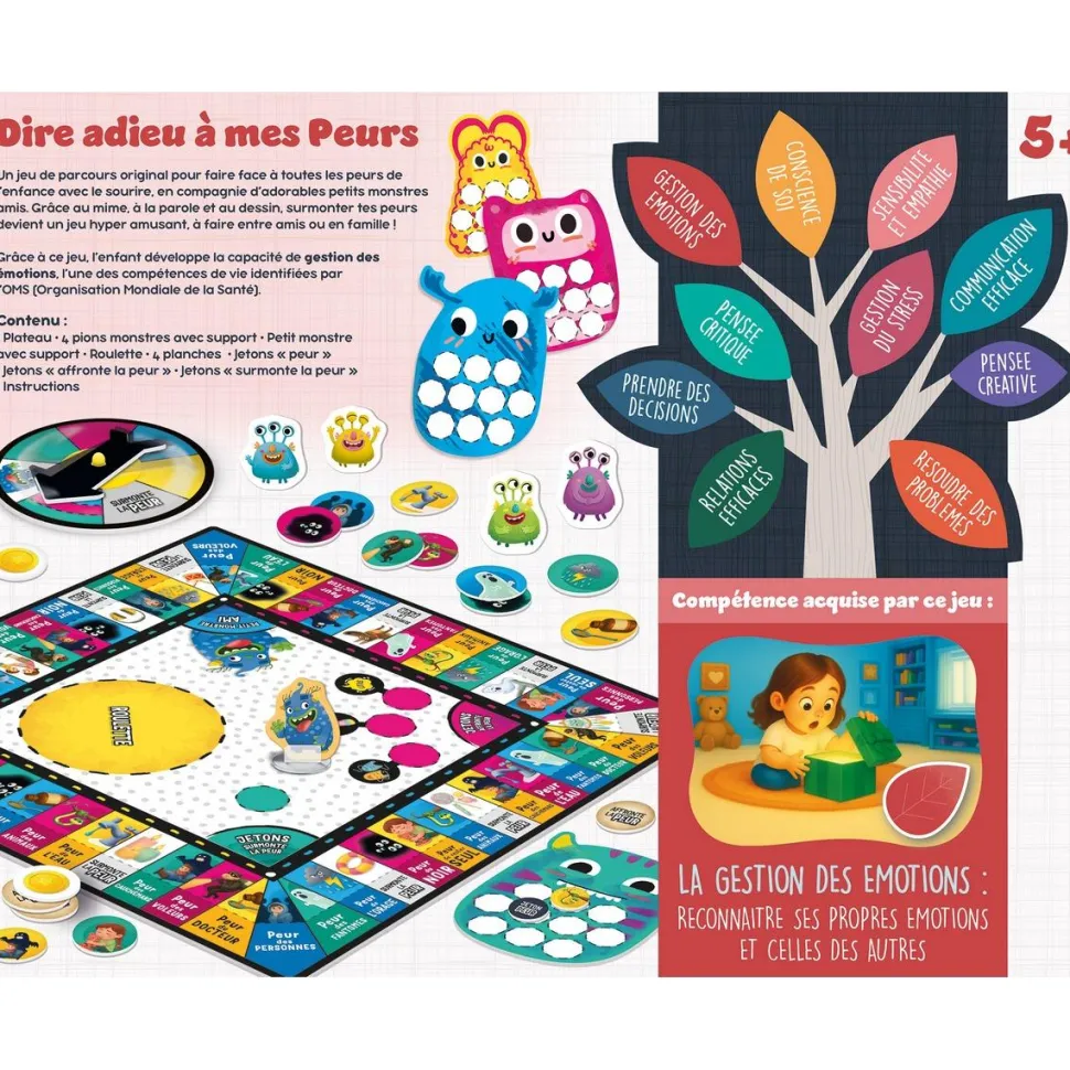 Jeu pour dire Adieu à ses peurs - Life Skills