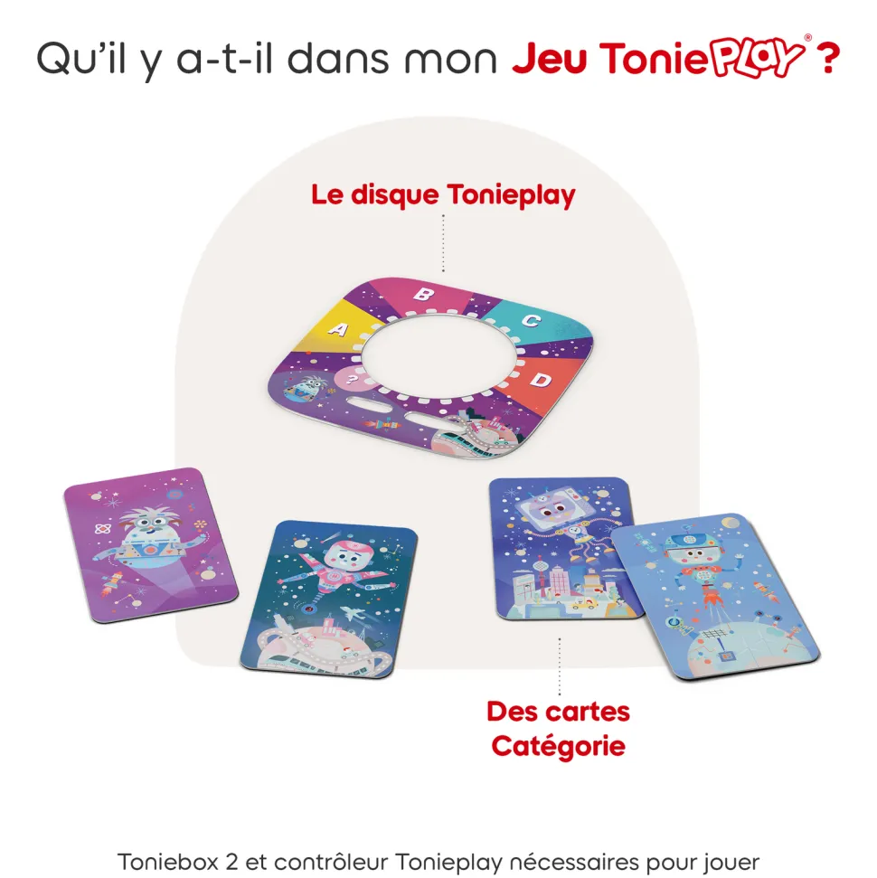 Jeu Tonieplay les quizzles La technologie en folie