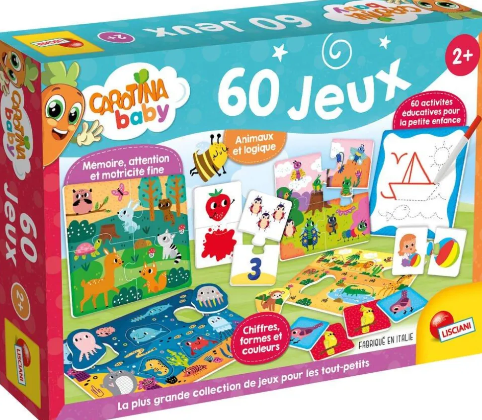 Jeux Carotina Baby 60 De Lisciani Giocchi