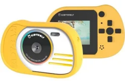 Kidywolf - Appareil Photo Étanche 8mp Avec Mémoire 16gb - Jaune