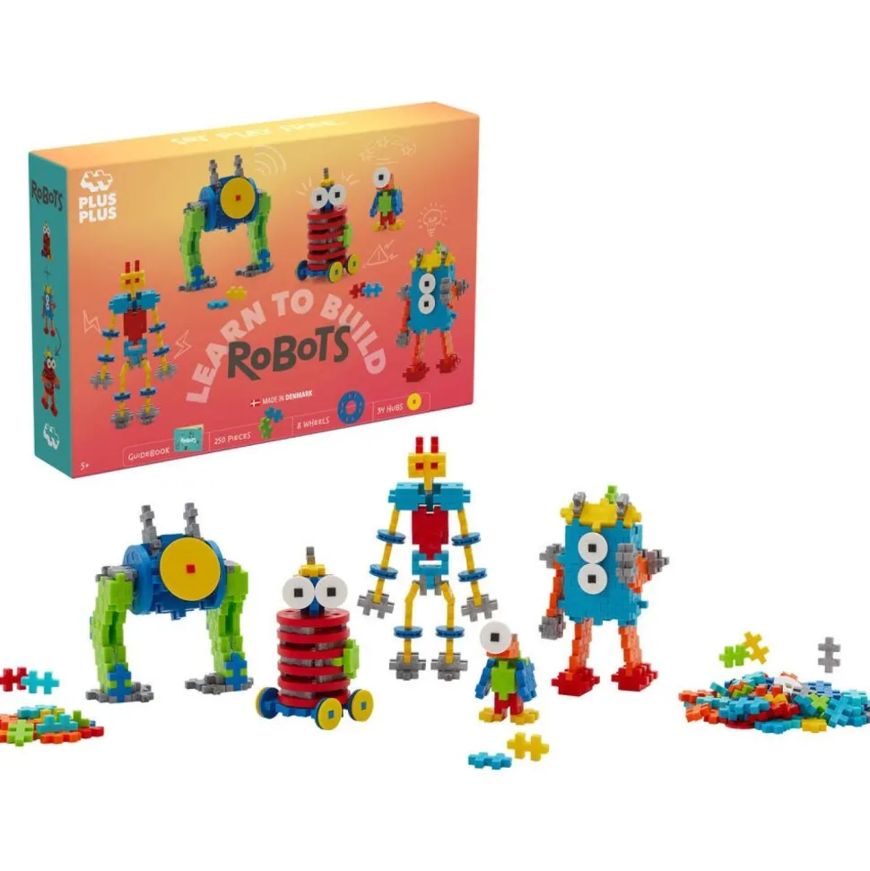 Kit de découverte PLUS PLUS Robots 275 pièces