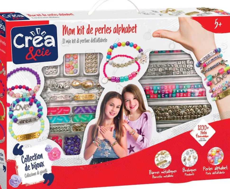 Kit De Perles Alphabet Crea