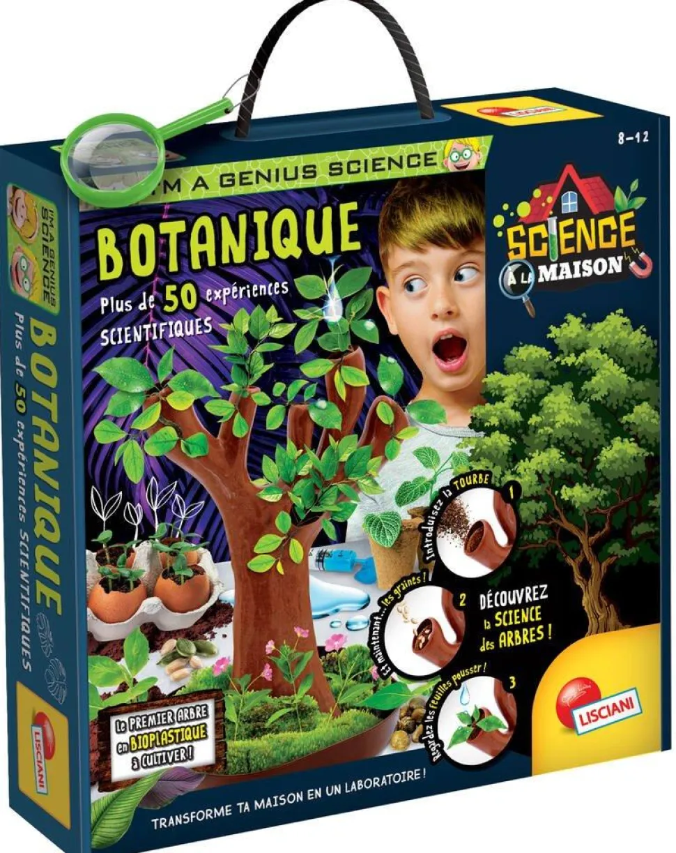 Kit Scientifique - I'm A Genius Botanique, 50 Expériences, Arbre bio-plastique