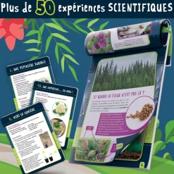 Kit Scientifique - I'm A Genius Botanique, 50 Expériences, Arbre bio-plastique