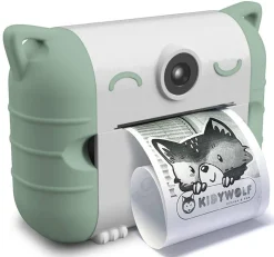 Kydiprint - Appareil photo avec impression thermique immédiate vert