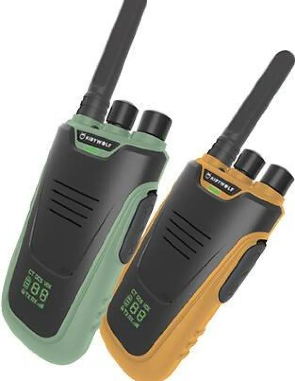 Kydywolf Talkie Walkie 3-6 km vert et orange