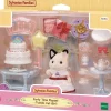 La fille chat bicolore et son goûter - Sylvanian families 5646