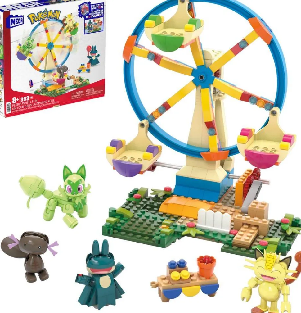 La grande roue Méga Pokémon