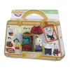 La valisette de mode et grande sœur chat bicolore - Sylvanian Families 5462