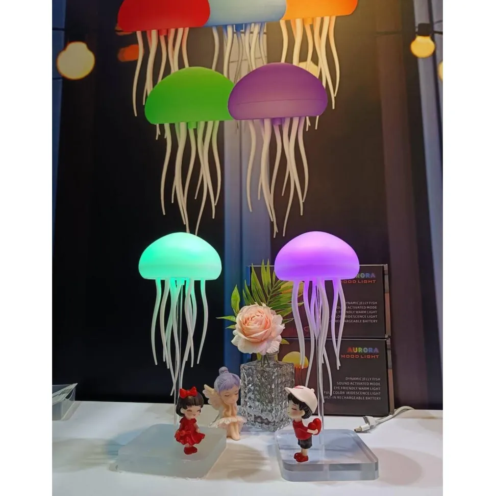 Lampe méduse dansante