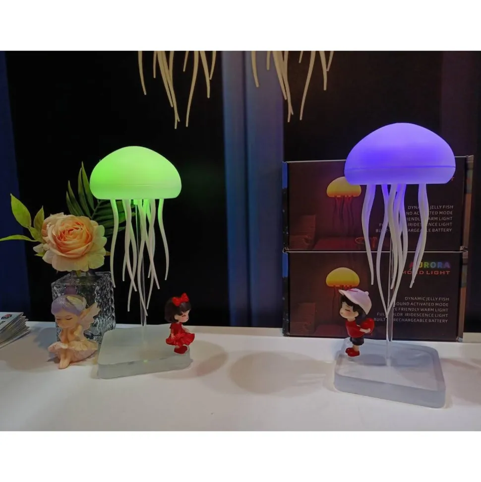 Lampe méduse dansante