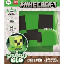 Lampe rechargeable, Squishy glo - Creeper Minecraft