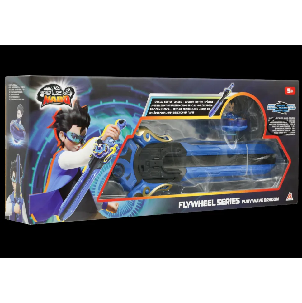 Lanceur sabre et toupie Flywheels